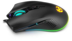 foto de PACK KROM TECLADO SEMIMECANICO Y RATON KRUSHER SP