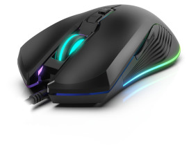 foto de PACK KROM TECLADO SEMIMECANICO Y RATON KRUSHER SP