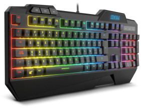 foto de PACK KROM TECLADO SEMIMECANICO Y RATON KRUSHER SP