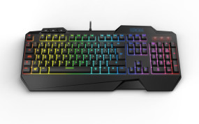 foto de PACK KROM TECLADO SEMIMECANICO Y RATON KRUSHER SP