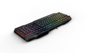 foto de PACK KROM TECLADO SEMIMECANICO Y RATON KRUSHER SP