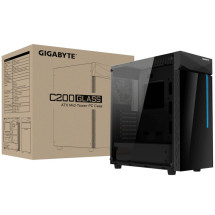 foto de CAJA GAMING GIGABYTE C200G ATX 2XUSB3.0 RGB S/F NEGRO
