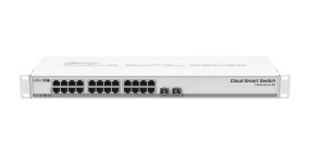 foto de Mikrotik CSS326-24G-2S+RM switch Gestionado Gigabit Ethernet (10/100/1000) Energ?a sobre Ethernet (PoE) 1U Blanco