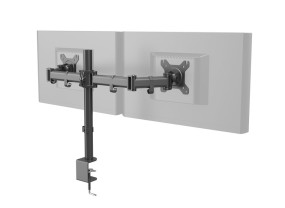 foto de 1Life 1IFESPT1327DUALM soporte para monitor 68,6 cm (27) Escritorio Negro