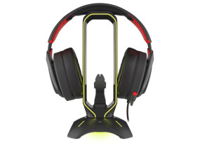 foto de SOPORTE GENESIS VANAD 500 AURICULARES CON BUNGEE Y HUB USB