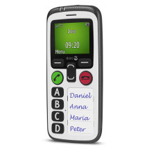 foto de Doro Secure 580 BLACK/WHITE 4,57 cm (1.8) 100 g Blanco