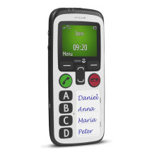 foto de Doro Secure 580 BLACK/WHITE 4,57 cm (1.8) 100 g Blanco