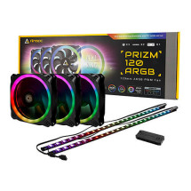 foto de Antec Prizm 120 ARGB 3+2+C Carcasa del ordenador Ventilador 12 cm Negro, Blanco