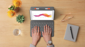 foto de FUNDA TECLADO LOGITECH COMBO TOUCH IPAD (7ª GENERACION) GRAFITO