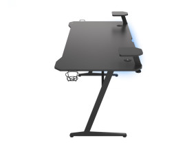 foto de MESA GAMING GENESIS HOLM 510 RGB NEGRO CARBONO 160X75 CM