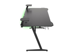 foto de MESA GAMING GENESIS HOLM 510 RGB NEGRO CARBONO 160X75 CM