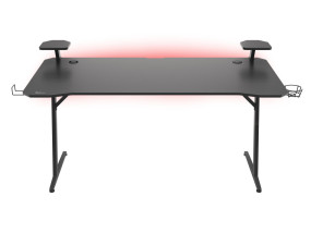 foto de MESA GAMING GENESIS HOLM 510 RGB NEGRO CARBONO 160X75 CM