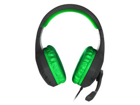 foto de AURICULARES GAMING GENESIS ARGON 200 2.0 MINI JACK NEGRO-VERDE