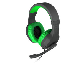 foto de AURICULARES GAMING GENESIS ARGON 200 2.0 MINI JACK NEGRO-VERDE