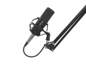 foto de MICROFONO GENESIS RADIUM 300 STUDIO XLR CON BRAZO FILTRO POP