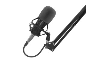 foto de MICROFONO GENESIS RADIUM 300 STUDIO XLR CON BRAZO FILTRO POP