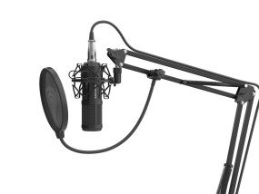 foto de MICROFONO GENESIS RADIUM 300 STUDIO XLR CON BRAZO FILTRO POP