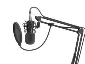 foto de MICROFONO GENESIS RADIUM 300 STUDIO XLR CON BRAZO FILTRO POP