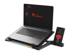 foto de BASE REFRIGERADORA GENESIS OXID 450 RGB PARA PORTATIL 15.6