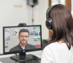 foto de WEBCAM LOGITECH C505E HD 1280X720PX NEGRA