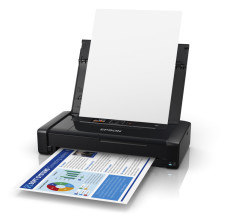 foto de IMPRESORA EPSON WORKFORCE WF-110W A4 WIFI NEGRA