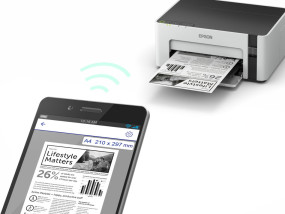 foto de IMPRESORA EPSON MONOCROMO ECOTANK ET-M1120 A4 USB