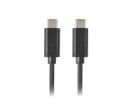 foto de CABLE USB LANBERG 2.0 MACHO/USB C MACHO 1.8M NEGRO