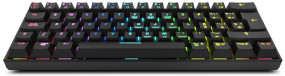 foto de TECLADO MINI KROM GAMING KLUSTER BLUETOOTH RETROILUMINADO MECANICO NEGRO