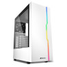 foto de CAJA ATX SHARKOON RGB SLIDER 2XUSB3.0 2XUSB2.0 SIN FUENTE BLANCO