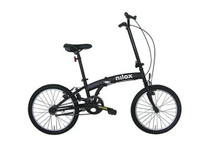 foto de BICICLETA PLEGABLE NILOX X0 NEGRO 12KG