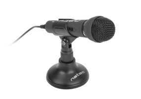 foto de MICROFONO NATEC ADDER OMNIDIRECCIONAL NEGRO