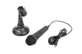 foto de MICROFONO NATEC ADDER OMNIDIRECCIONAL NEGRO