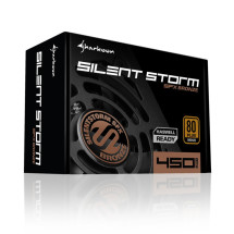 foto de FUENTE ALIMENTACION SHARKOON SILENTSTORM 450W SFX-L 80+ BRONZE