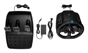 foto de VOLANTE Y PEDALES  LOGITECH TRUEFORCE G923 PC PS4 PS5 NEGRO