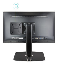 foto de SOPORTE VESA MINI PC TOOQ TCCH0007-B 75X75 / 100X100 NEGRO