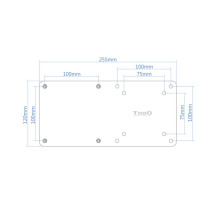 foto de SOPORTE VESA MINI PC TOOQ TCCH0007-B 75X75 / 100X100 NEGRO