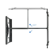 foto de SOPORTE PARED TOOQ LP4380XL-B 43-80 NEGRO