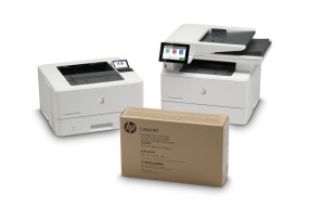 foto de HP LaserJet Enterprise M430f Multifunction Blanco y negro Impresora, Solo Ethernet; Fotocopiadora, esc?ner