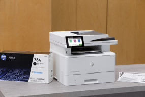 foto de HP LaserJet Enterprise M430f Multifunction Blanco y negro Impresora, Solo Ethernet; Fotocopiadora, esc?ner