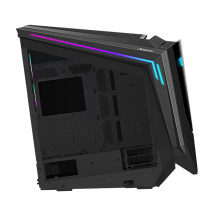foto de CAJA GAMING GIGABYTE AC700G ATX 4XUSB3.0 1XUSBC LATERAL CRISTAL S/F RGB