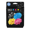 foto de TINTA HP 963 PACK AHORRO NEGRO CIAN MAGENTA AMARILLO