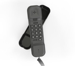 foto de TELEFONO CON CABLE ALCATEL T06 CE BLK