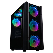 foto de CAJA ATX HIDITEC V30 ARGB CRISTAL TEMPLADO
