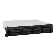 foto de NAS SYNOLOGY RS1221RP+ 2U 8BAY 22GHZ QC RPS EXT4GB DDR4 4X 1GBE 2X USB3.2
