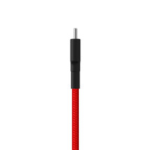 foto de CABLE USB XIAOMI USB MACHO USB TIPO-C MACHO ROJO NEGRO