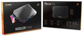 foto de BASE REFRIGERACION KROM KOOLER RGB LAPTOP COOLING BASE
