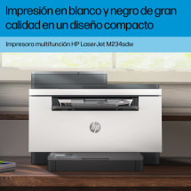 foto de HP LaserJet M234sdw Inal?mbrico Multifunction Blanco y negro Impresora, Fotocopiadora, esc?ner; D?plex