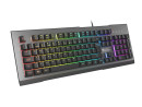 foto de TECLADO GAMING GENESIS RHOD 500 RGB PORTUGUES RETROILUMINADO ALUMINIO