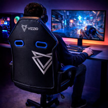 foto de SILLA GAMING VIZZIO NAYADE V2 NEGRO/AZUL