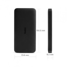 foto de POWER BANK XIAOMI REDMI BATERIA 10000 MAH NEGRO